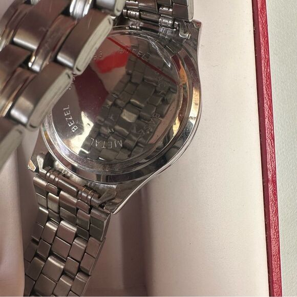 Peugeot Men's Silver Watch - Picture 5 of 6
